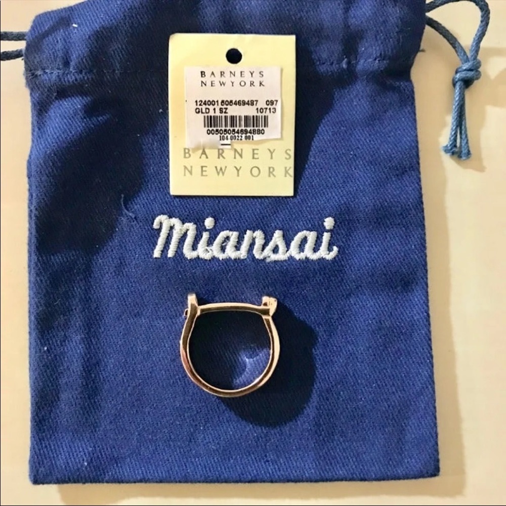 🎉 Miansai Rose Gold Hudson Ring
